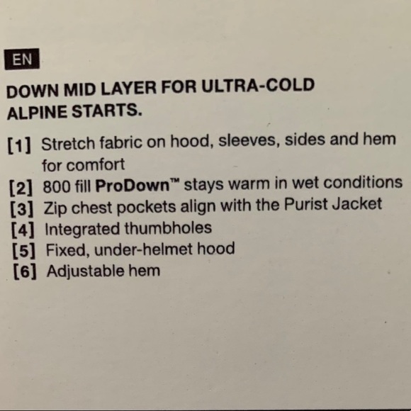 The North Face Steep Series 800 Pro Unlimited Jacket - Picture 7 of 7